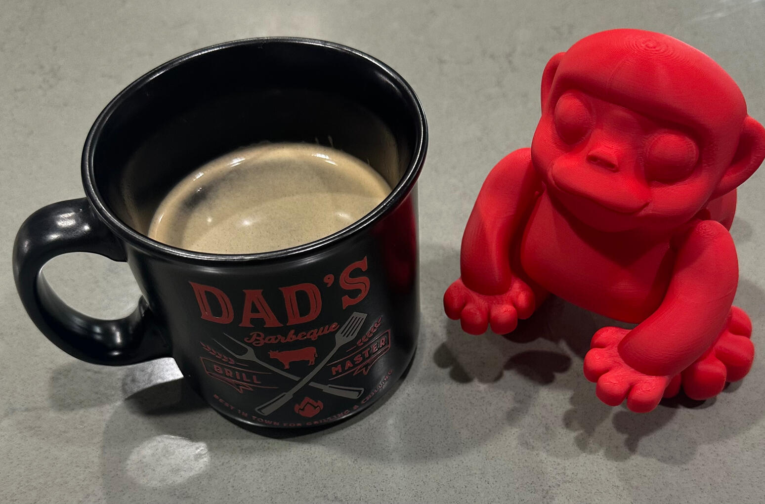 Articulated Chubby Monkey (mug for size reference)