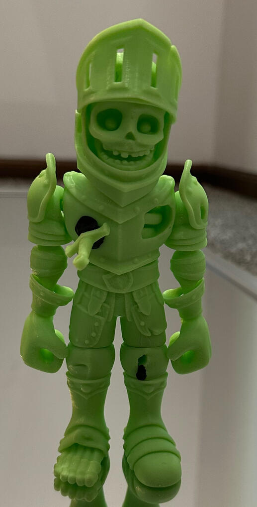 Large Articulated Skeleton Knight